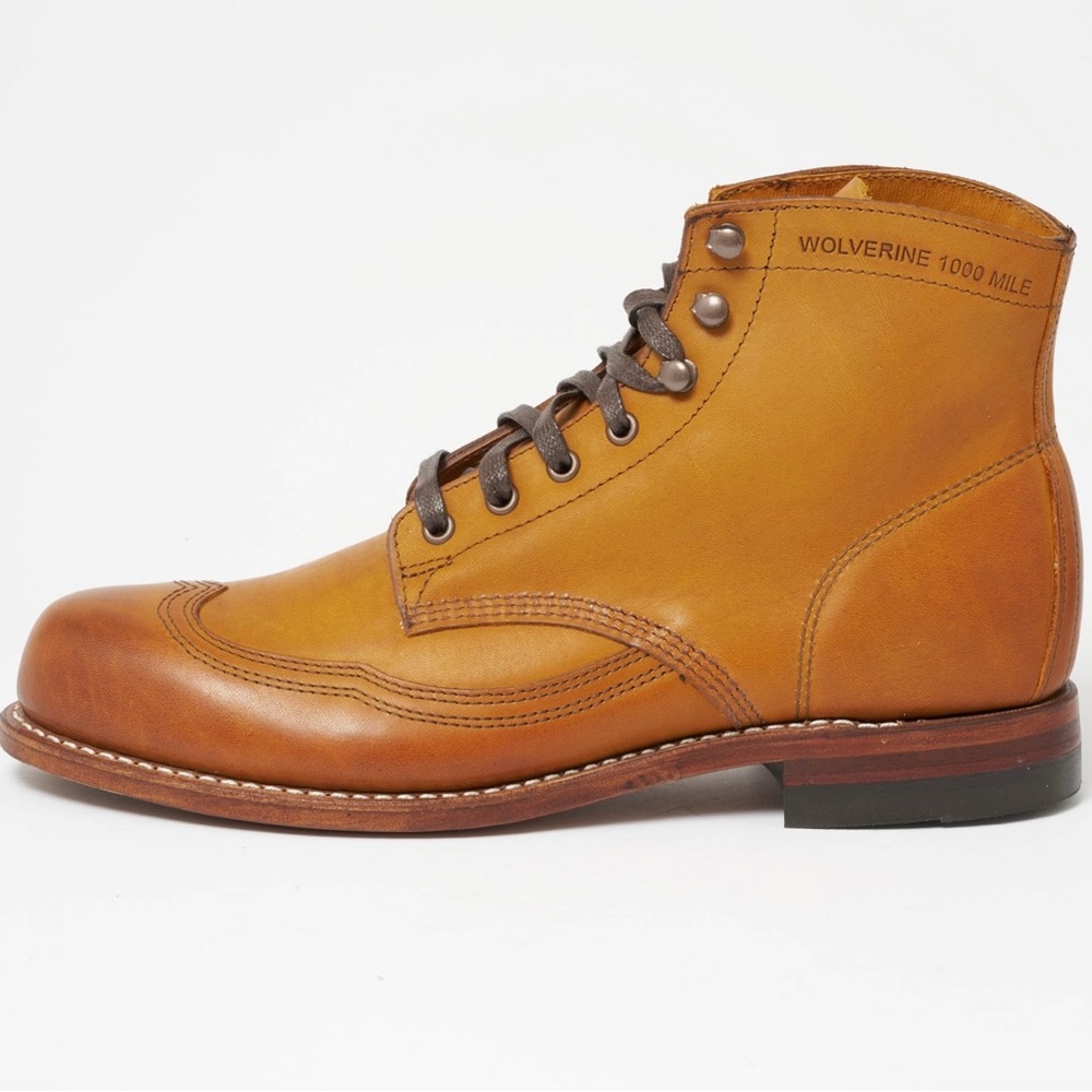 Wolverine 1000 Mile Addison Boot Tan - US 7